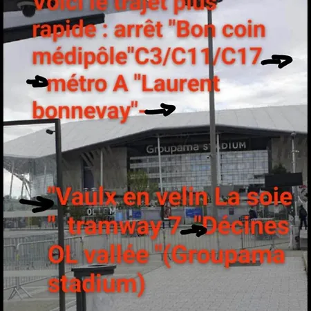 Medipole T2 Avec Un Garage Gratuit Sur Place, 16min A Centre Lyon En Metro A * Villeurbanne
